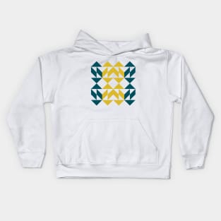 Modern Geometric Shapes Kids Hoodie